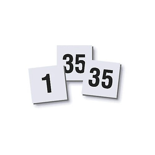 magnetoplan Komplet magnetov s številkami, 10 x 10 mm, DE 2 kosa, številke 1 - 35 Cene