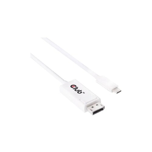 Club3d USB / DisplayPort Priključni kabel [1x USB 3.1 muški konektor AC - 1x Muški konektor DisplayPort] 1.2 m Bijela Cijene