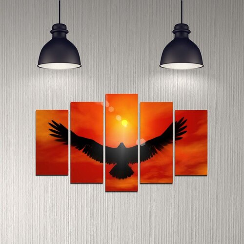 Wallity Set Slika 5DMDF-37, 5 Delova Cene