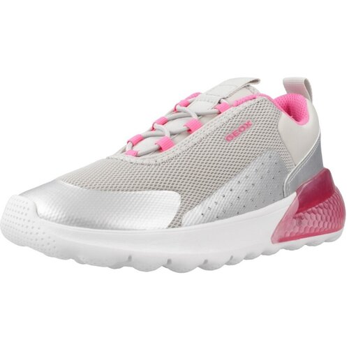 Geox Modne superge J ACTIVART ILLUMINUS Siva Slike
