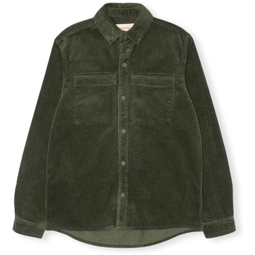 Rvlt Revolution Srajce z dolgimi rokavi Utility Shirt 3776 - Army Zelena Cene