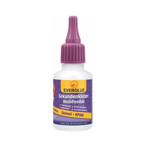 Everglue Superglue Highly Flexible, Medium viscosity (50 g) Cene