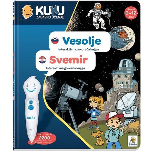 Kuku interaktivna knjiga svemir (bez olovke) Cijene