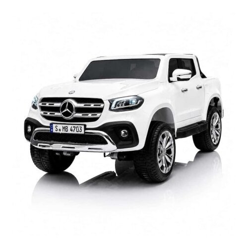  Licencirani automobil na akumulator - Mercedes - Benz X Class 4 x 4 Dvosed - Beli ( SM-26303B ) Cene