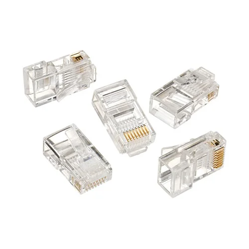 UTP konektor GEMBIRD RJ45, cat.5 8P8C, 30u gold plated, LC-8P8C-001