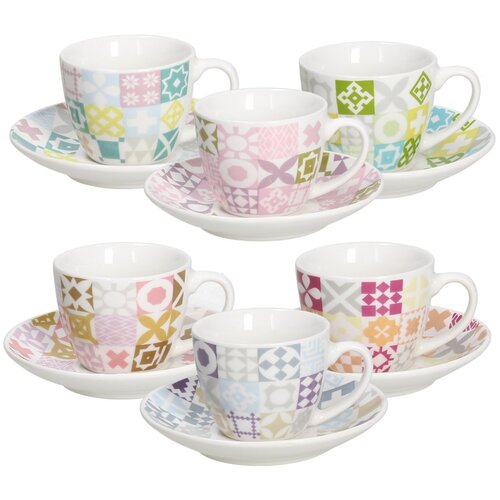 Tognana Set skodelic za čaj Iris Medina 200ml / 6 kos / porcelan, (20928700) Cene