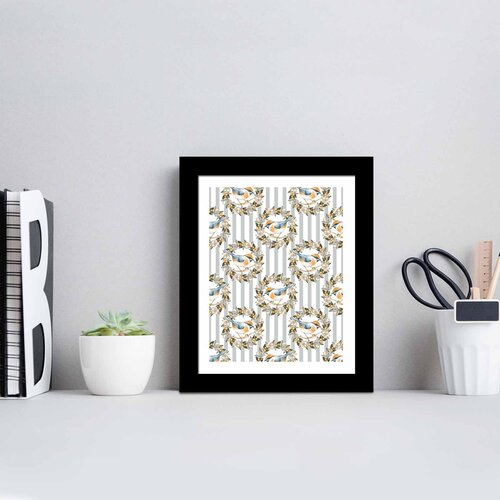 Wallity SCT-104 multicolor decorative framed mdf painting Cene