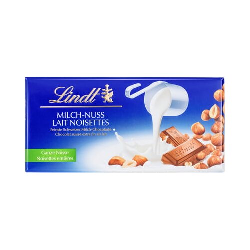 Lindt Mlečna čokolada z lešniki Cene