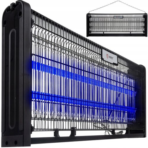  Zidna električna UV lampa za komarce, moljce, muhe i insekte 40W crna Cijene
