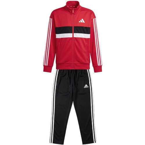 Adidas Trenirka komplet Seasonal Essentials Tiberio 3-Stripes Tricot Track Suit Kids Rdeča Cene