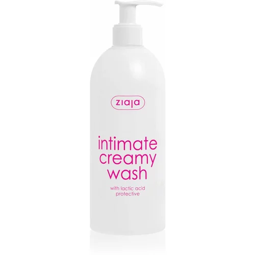 Ziaja Intimate Creamy Wash nježni gel za intimnu higijenu s kyselinou mléčnou 500 ml