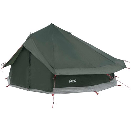 Tipi &amp;scaron;ator s krovom Maslinasto zelena 800 x 800 x 430 cm Slike