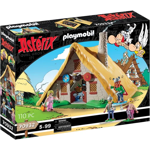 Grupo Obnovljeno - znaki rabe - PLAYMOBIL ASTERIX IN OBELIX ASTERIX IGRALNI KOMPLET: ABRARACURCIXOVA KOČA, (21666105)