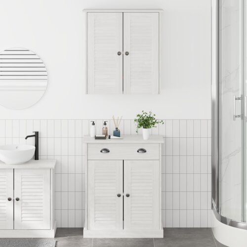 vidaXL Set namještaja za kupaonicu 2 pcs Smeđa 67,5 x 34 x 80 cm Cene