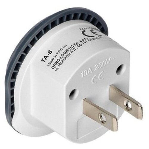 VIRONE Travel adapter TA-8 USA 110-20V/10A Travel adapter (type A,B) Cene