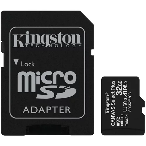Kingston spominska kartica canvas select plus microsd 32GB