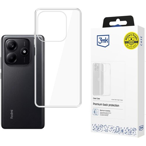 3mk CLEAR CASE OVITEK ZA REDMI NOTE 14 5G VISOKO KAKOVOSTNA TPU ZAŠČITA, (5000299224) Cene