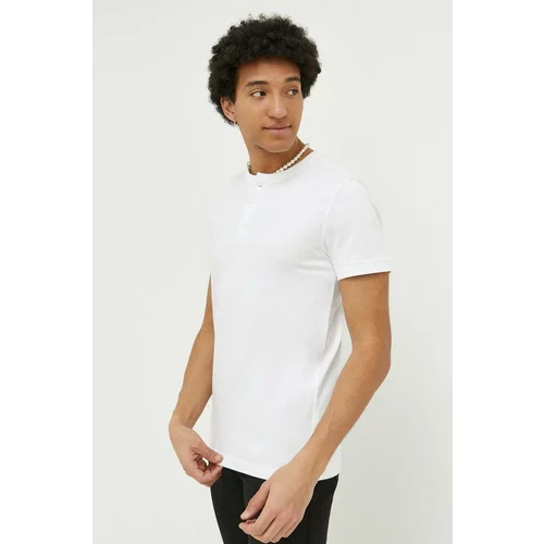 Abercrombie & Fitch Pamučna majica boja: bijela, glatki model