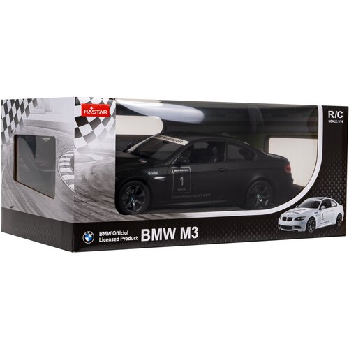  Car R/C BMW M3 1:14 RASTAR Black Slike