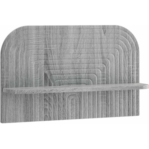  Zidna polica 2 kom. Siva Sonoma 60 x 13 5 x 37 5 cm - Siva Sonoma 60 cm Slike