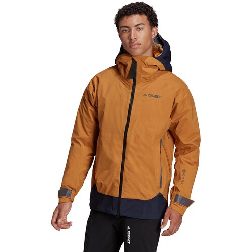 Adidas Muška jakna za kišu Terrex MYSHELTER GORE-TEX Rain jacket - BRAON Slike