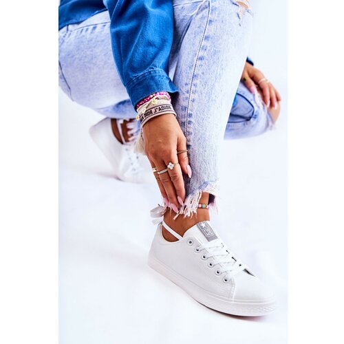 Kesi Women's Classic Sneakers White Eleya Slike