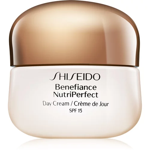 Shiseido Benefiance NutriPerfect Day Cream pomlajevalna dnevna krema SPF 15 50 ml