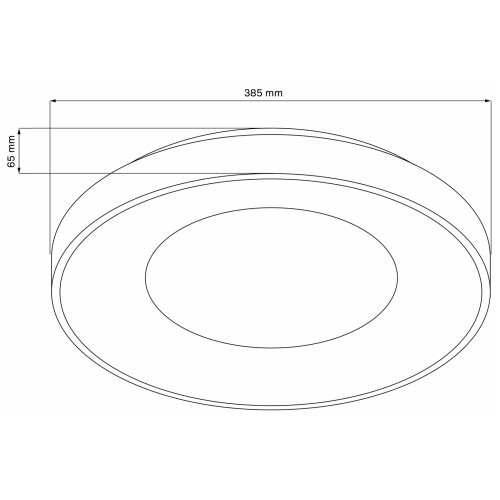  LED plafonsko svetlo WITOLD, prigu&amp;scaron;iva, 48W/230V, 3000-6000K + daljinski upravljač Slike