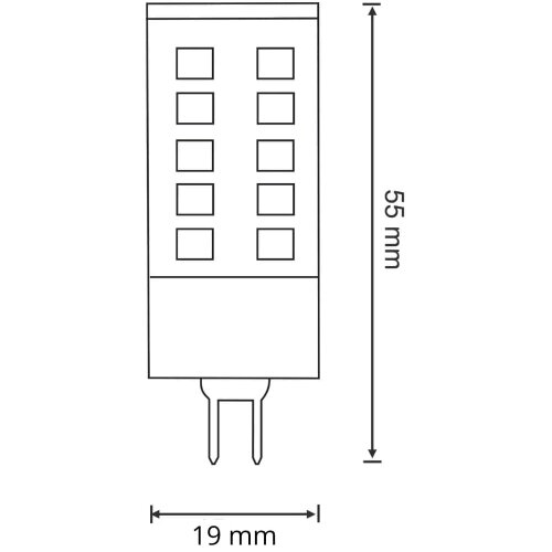  LED sijalica G9/4W/230V 6500K Slike