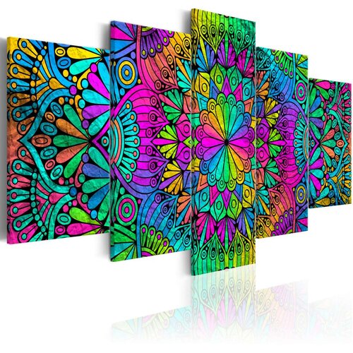  Slika - Mandala: Peacock Feathers 200x100 Slike