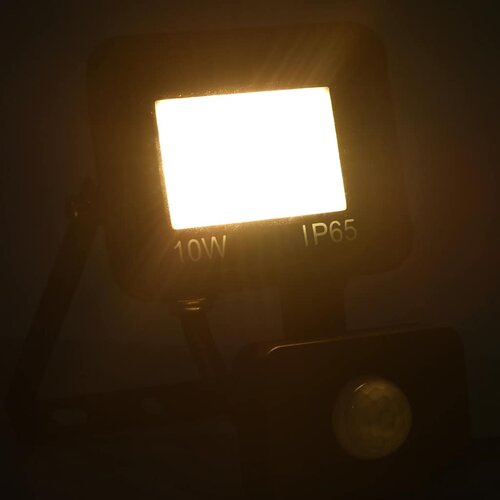  LED reflektor sa senzorom 10 W topli bijeli Slike