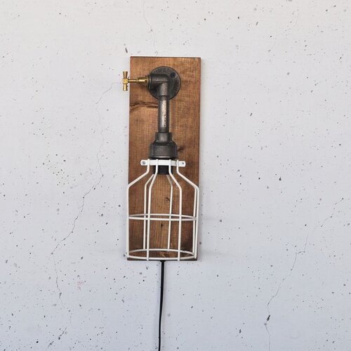 Opviq Pp169 woodenblack wall lamp Cene