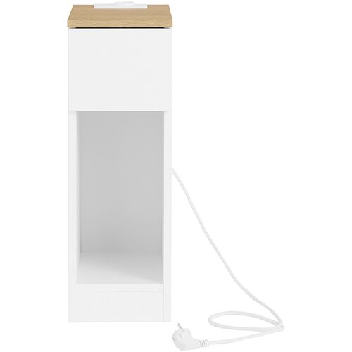 SoBuy Nočna omarica z 1 predalom 20x35x60cm Sodobno FBT111-E-WN, (5000091619) Cene