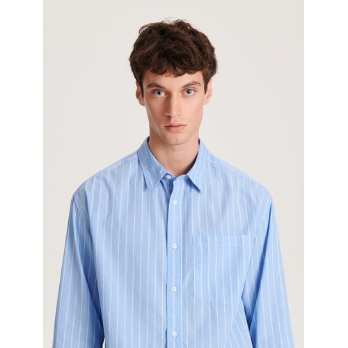 Reserved oversize srajca - modra Cene