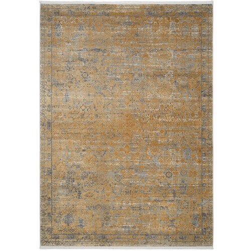 Dieter Knoll VINTAGE PREPROGA 200/290 cm tkano zlate barve Cene