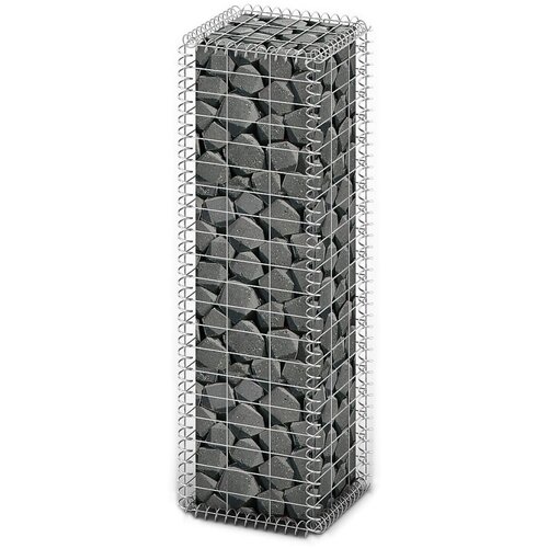 vidaXL Gabionska košara s poklopcima od pocinčane žice 100 x 30 x 30 cm Cijene