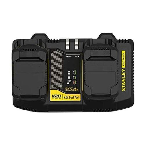 Stanley FatMax SFMCB24-QW Punjac s dva utora za 18V V20 baterije, 4A punjenje Cijene
