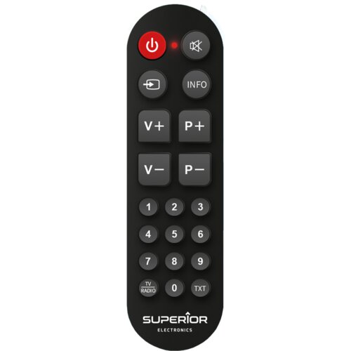 Superior Daljinski upravljač za LG/Sam./Sony/Pan. smart TV prijemnike - RC Ready4 Slike