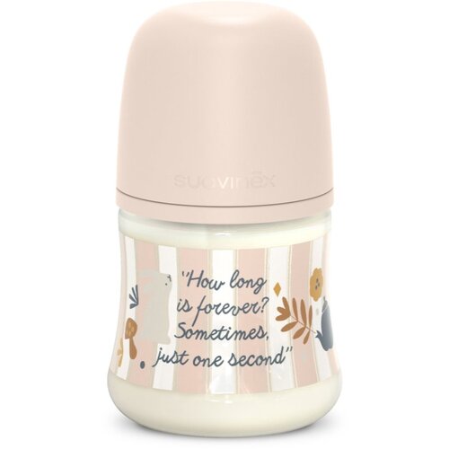 Suavinex Wonderland SX Pro Physiological Anti-Colic steklenička za dojenčke S Slow Flow 0 m+ Pink 150 ml Slike