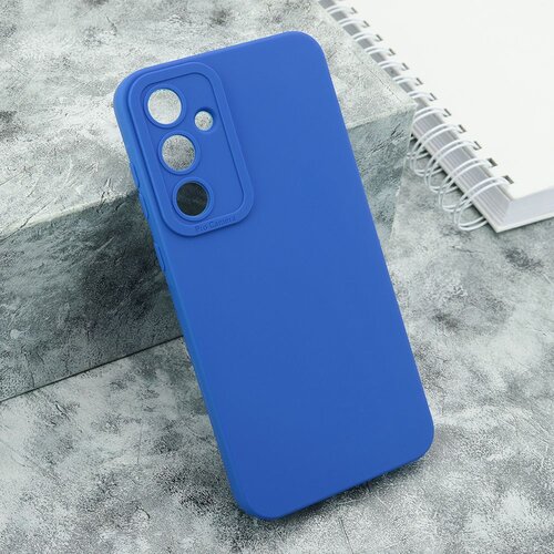 Silikonska maska pro camera za samsung A356B galaxy A35 5G/ tamno plava Slike