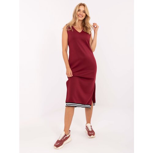 RUE PARIS Set-IT-KMPL-9719.64-burgundy Cene