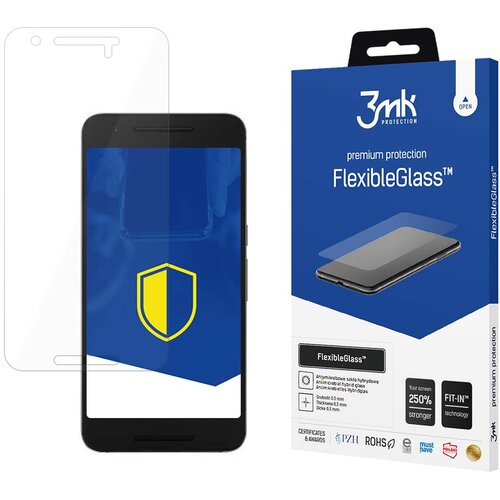 3mk Zaštitno hibridno staklo FlexibleGlass za Huawei Nexus 6P - Prozirna Cene