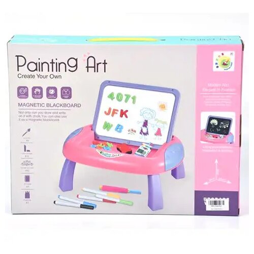Magic Toys roza magnetna risalna tabla v mizi outlet Cene