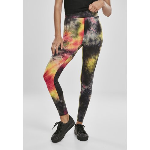 Urban Classics Women's High-Waisted Tie Leggings - Dark Pink/Black Cijene