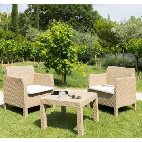 Olimp Sport Garnitura baštenska matilde cappuccino set (2 fotelje i sto) Cene
