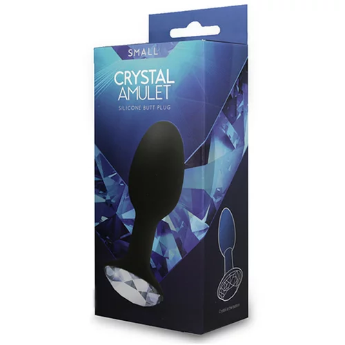 Seven Creations CRYSTAL AMULET SILICONE BUTT PLUG SMALL