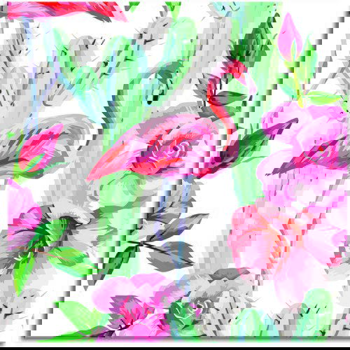 Pintdecor Zidni ukras Dipinto di fenicottero Slike