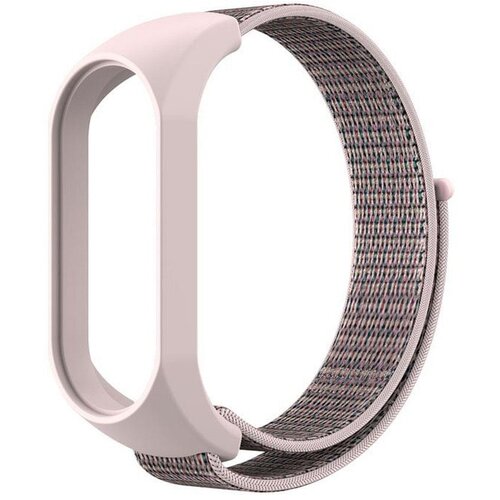 MI band 5 / band 6 / smart band 7 nylon zamjenski remen - rozi Slike
