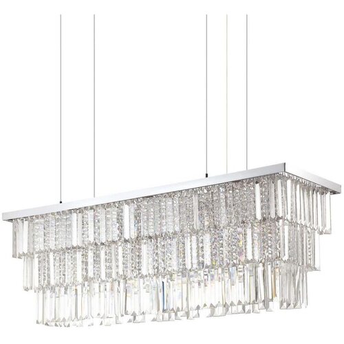 Ideal Lux kristalni luster na sajli martinez 8xE14/40W/230V hrom Cene