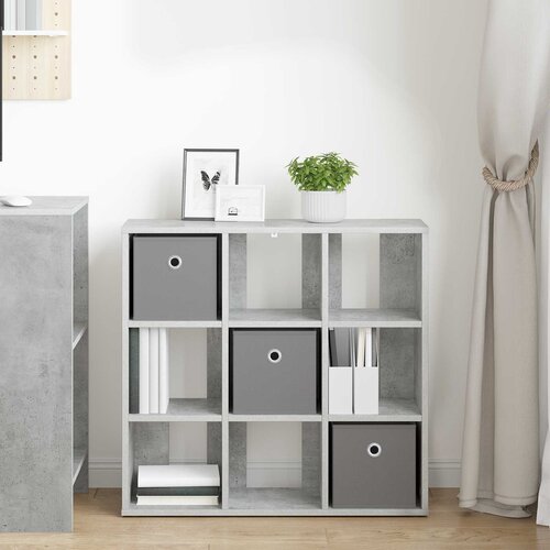  Kreveta s ladicama Betonski sivi 73,5 x 24 x 69,5 cm Slike